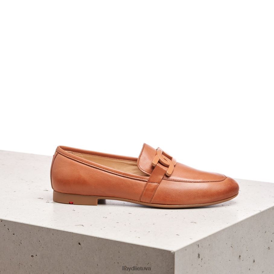 LLOYD loafer šlepetė moterys avalynė rudas VF40PZ1147