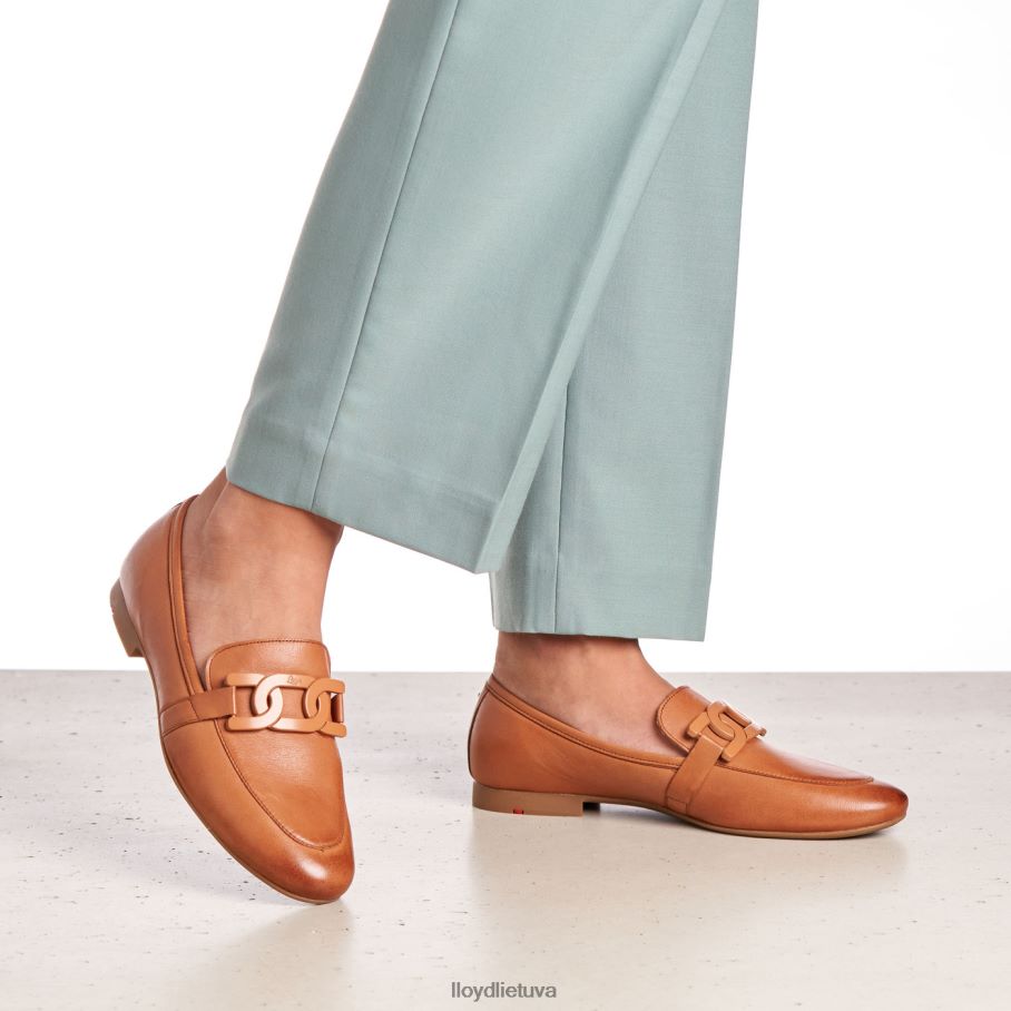 LLOYD loafer šlepetė moterys avalynė rudas VF40PZ1147