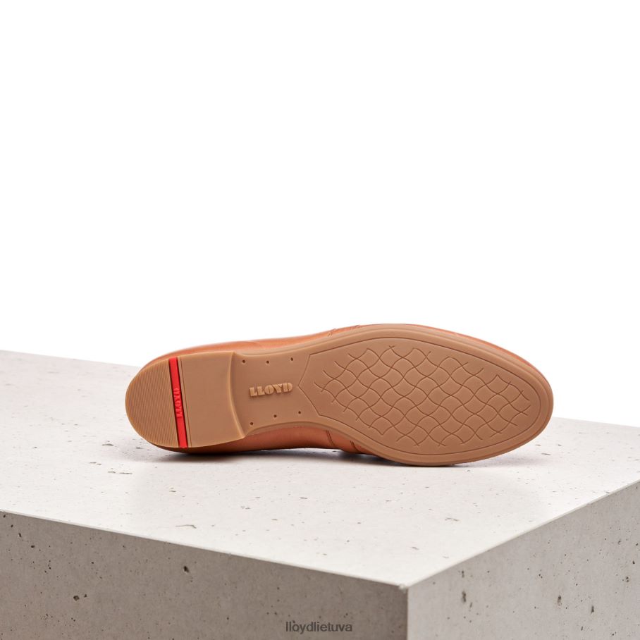 LLOYD loafer šlepetė moterys avalynė rudas VF40PZ1147