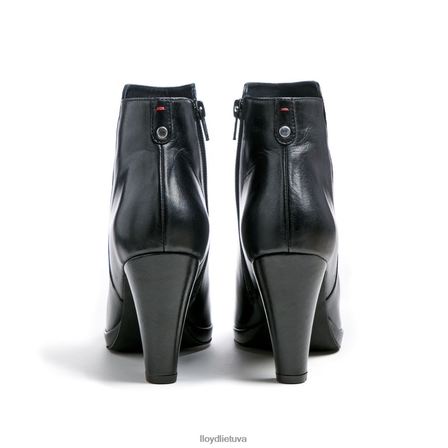 LLOYD lygios odos kulkšnies batai moterys avalynė juodas VF40PZ920