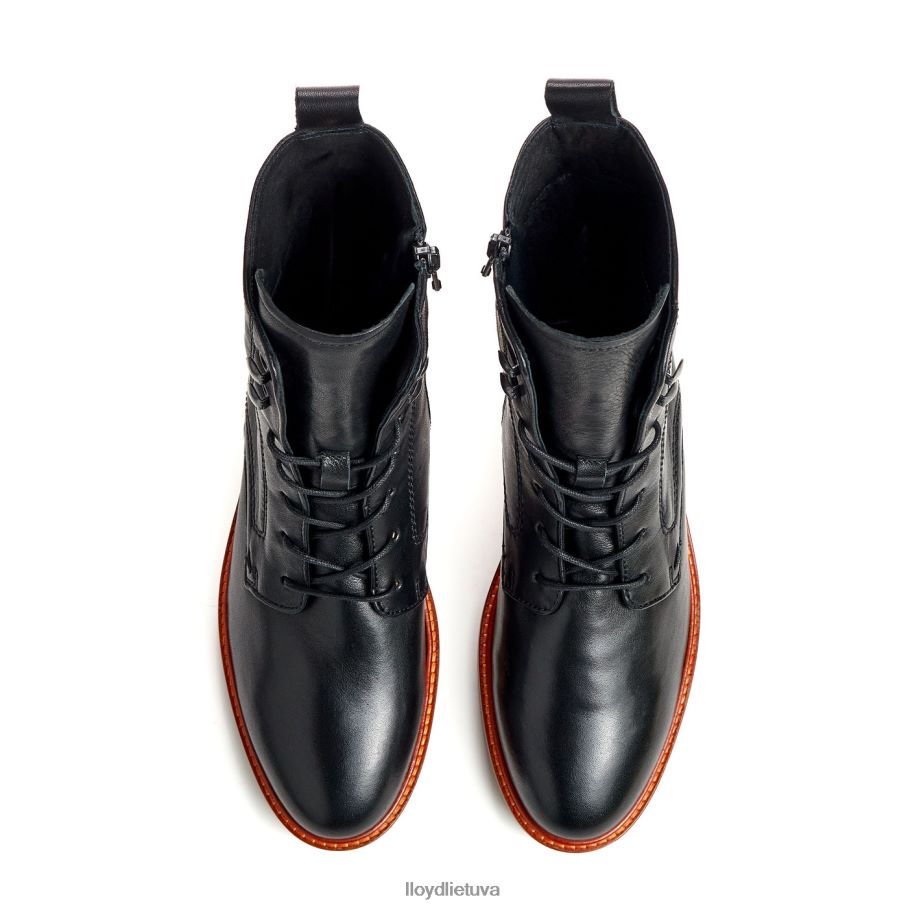 LLOYD lygios odos kulkšnies batai moterys avalynė juodas VF40PZ940