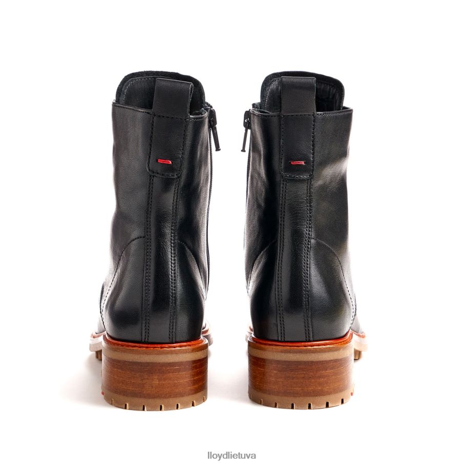 LLOYD lygios odos kulkšnies batai moterys avalynė juodas VF40PZ940