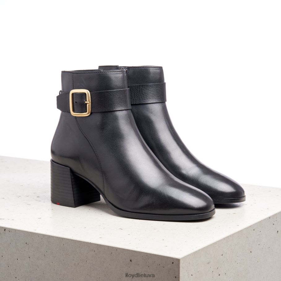 LLOYD lygios odos kulkšnies batai moterys avalynė juodas VF40PZ978