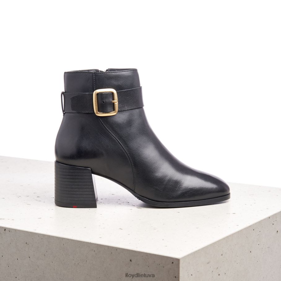 LLOYD lygios odos kulkšnies batai moterys avalynė juodas VF40PZ978