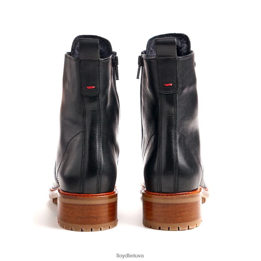 LLOYD lygios odos kulkšnies batai moterys avalynė juodas VF40PZ979