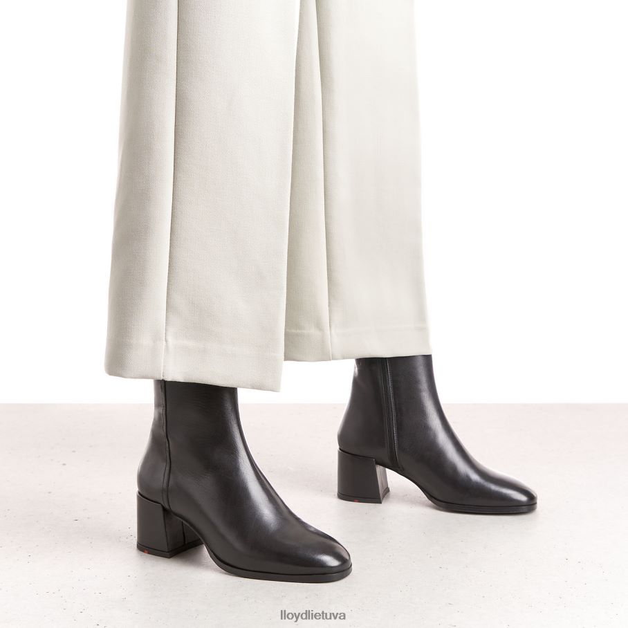 LLOYD lygios odos kulkšnies batai moterys avalynė juodas VF40PZ984