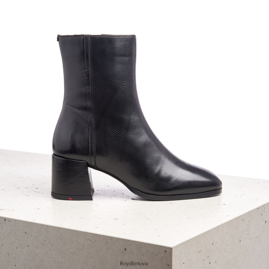 LLOYD lygios odos kulkšnies batai moterys avalynė juodas VF40PZ984