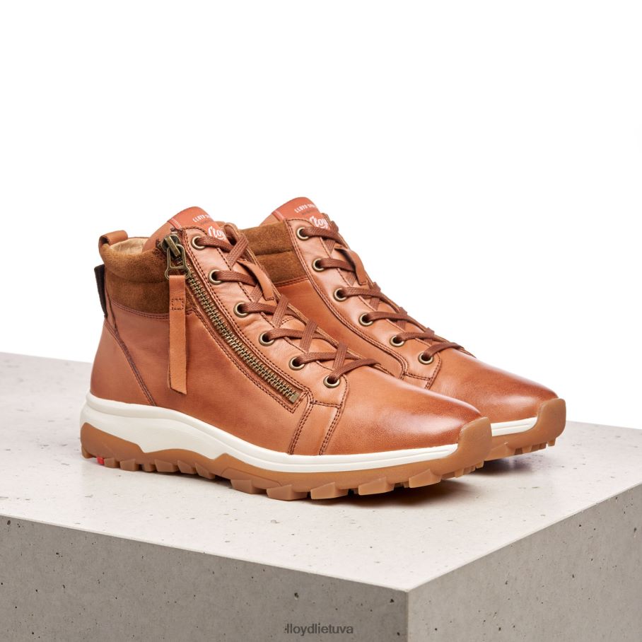 LLOYD lygios odos kulkšnies batai moterys avalynė rudas VF40PZ866