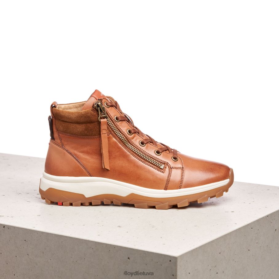 LLOYD lygios odos kulkšnies batai moterys avalynė rudas VF40PZ866