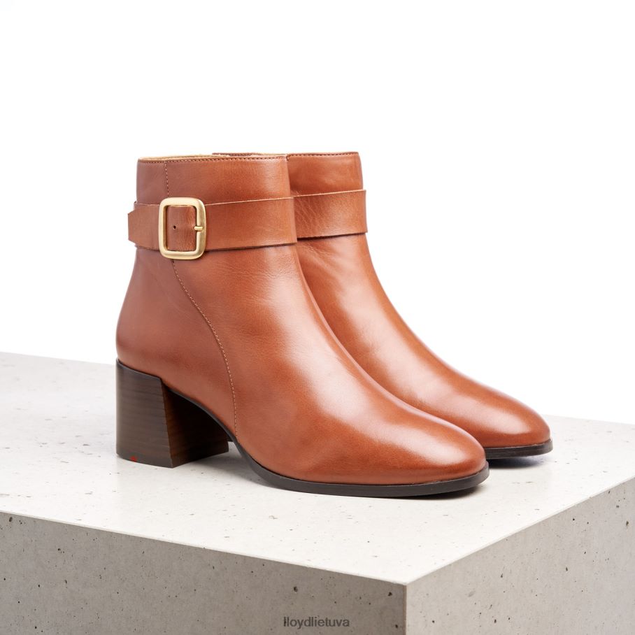 LLOYD lygios odos kulkšnies batai moterys avalynė rudas VF40PZ968