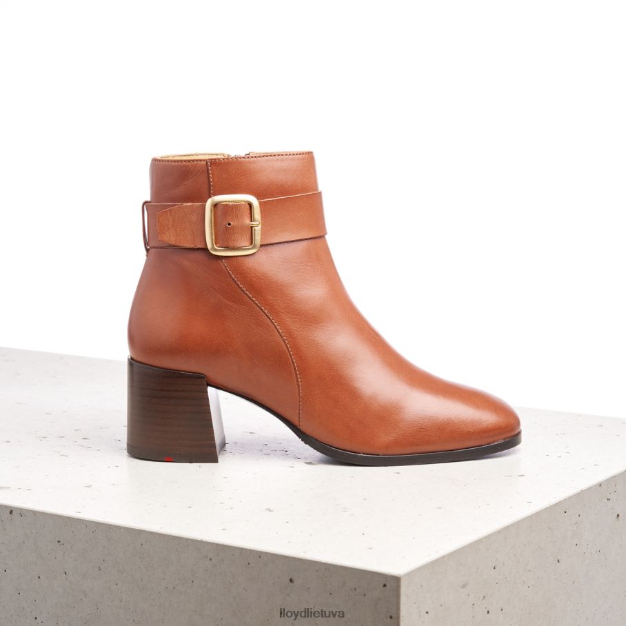 LLOYD lygios odos kulkšnies batai moterys avalynė rudas VF40PZ968