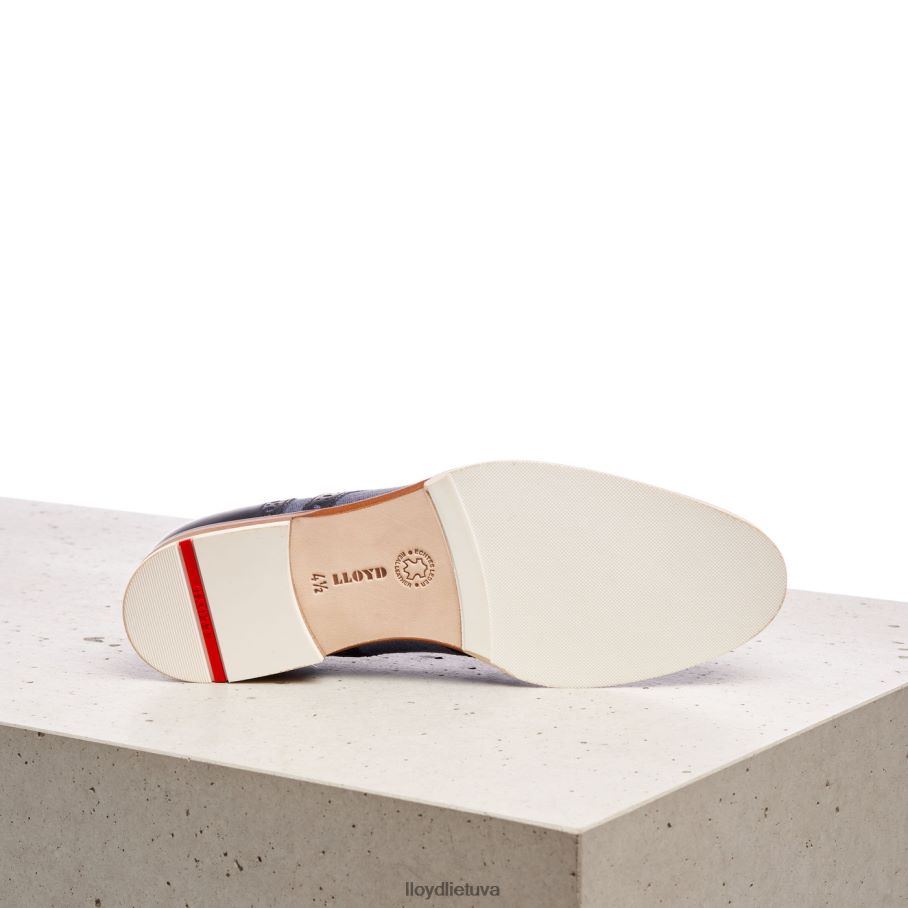 LLOYD lygios odos nėrinių pusbačiai moterys avalynė mėlyna VF40PZ1086