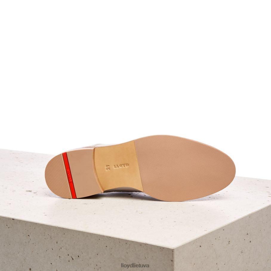 LLOYD lygios odos nėrinių pusbačiai moterys avalynė pilka VF40PZ1190