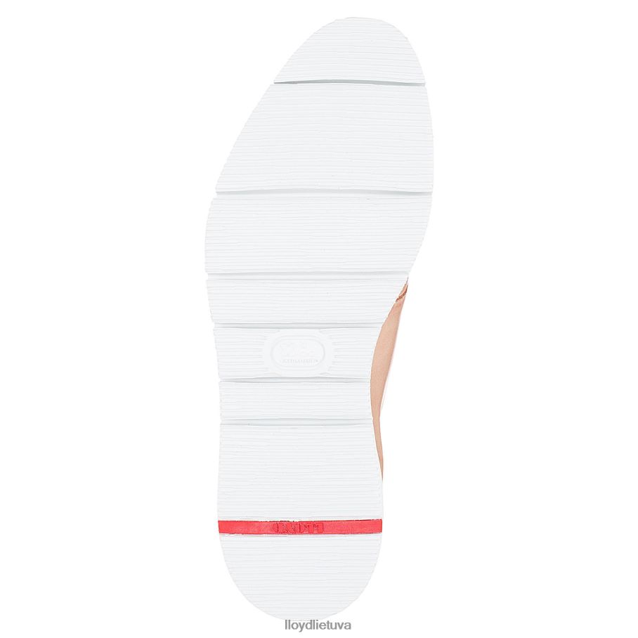 LLOYD lygios odos nėrinių pusbačiai moterys avalynė smėlio spalvos VF40PZ1180