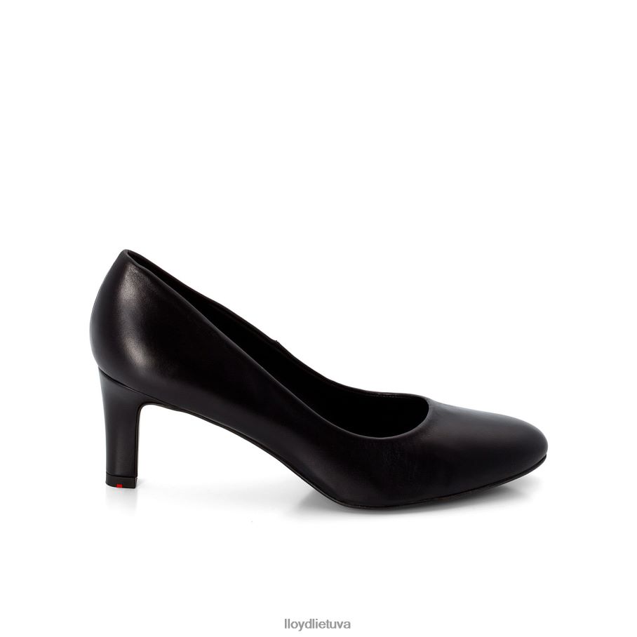 LLOYD lygios odos pompos moterys avalynė juodas VF40PZ1007