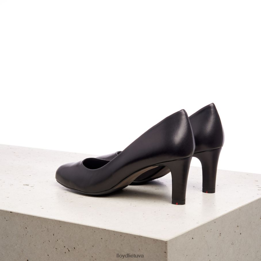 LLOYD lygios odos pompos moterys avalynė juodas VF40PZ1007