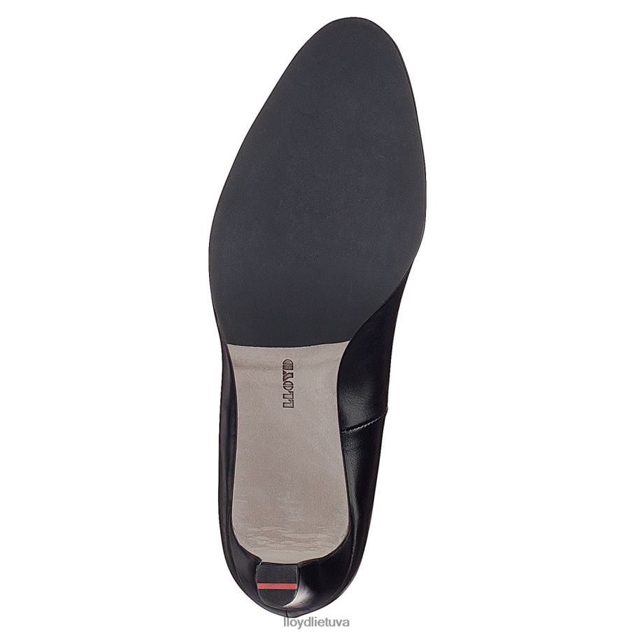 LLOYD lygios odos pompos moterys avalynė juodas VF40PZ1007