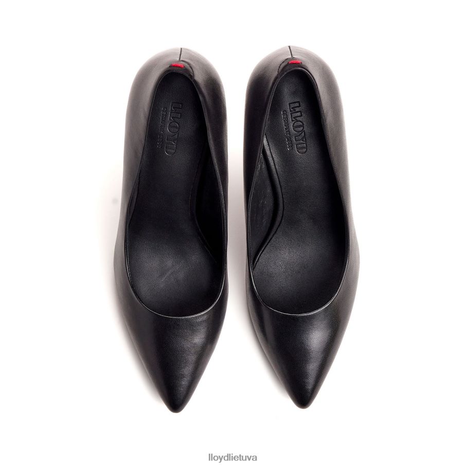 LLOYD lygios odos pompos moterys avalynė juodas VF40PZ1014