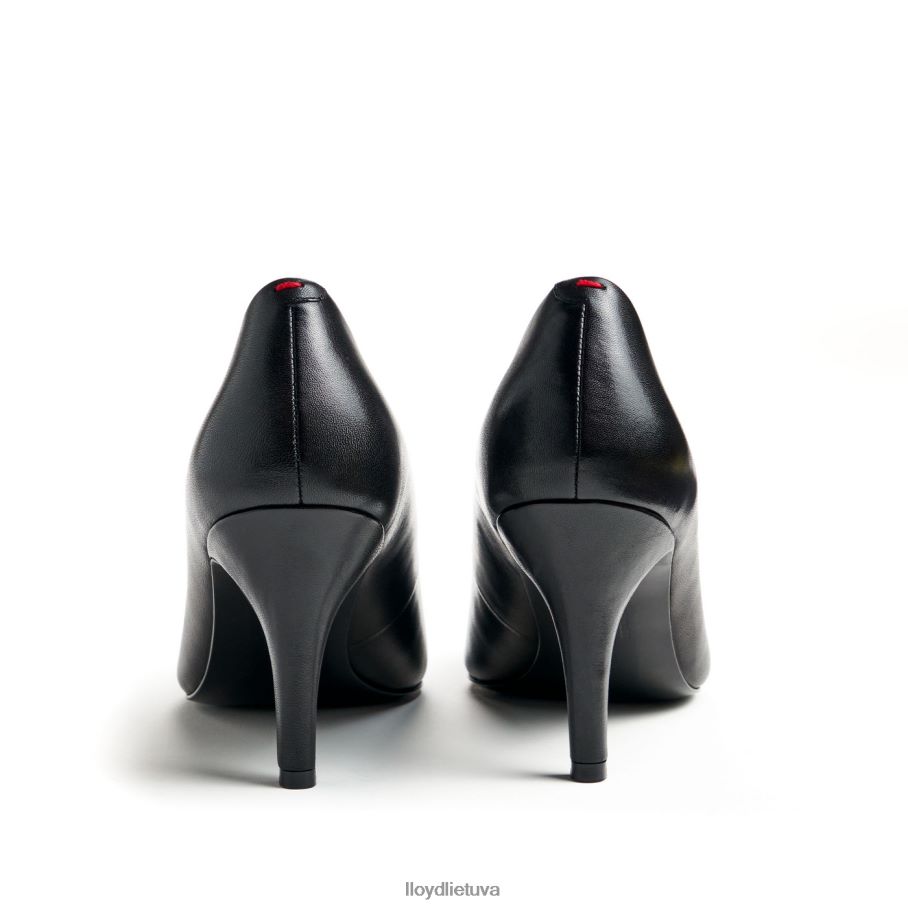 LLOYD lygios odos pompos moterys avalynė juodas VF40PZ1014