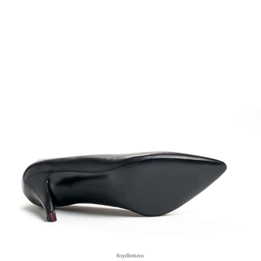 LLOYD lygios odos pompos moterys avalynė juodas VF40PZ1014