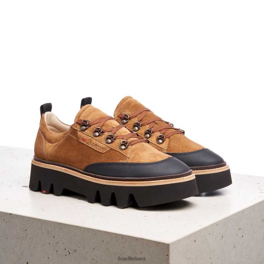 LLOYD lygios odos sportbačiai moterys avalynė rudas VF40PZ1176