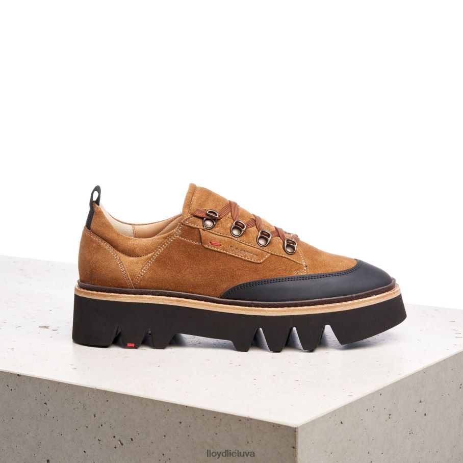 LLOYD lygios odos sportbačiai moterys avalynė rudas VF40PZ1176