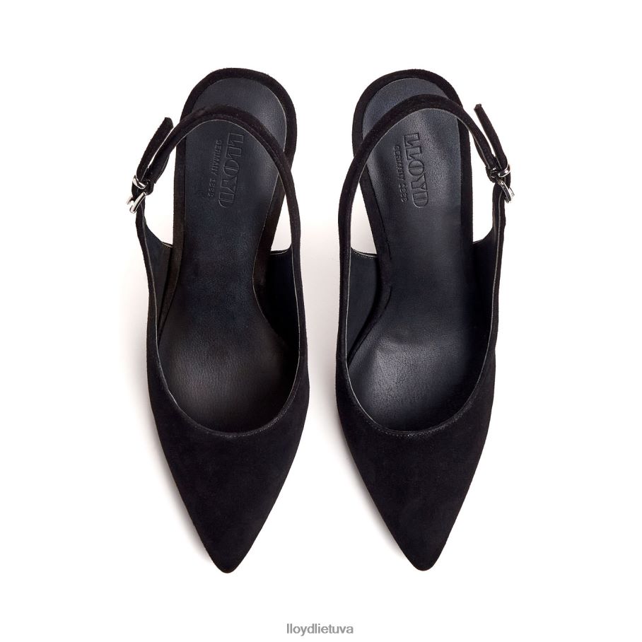 LLOYD neapdorotos odos siurbliai moterys avalynė juodas VF40PZ1012