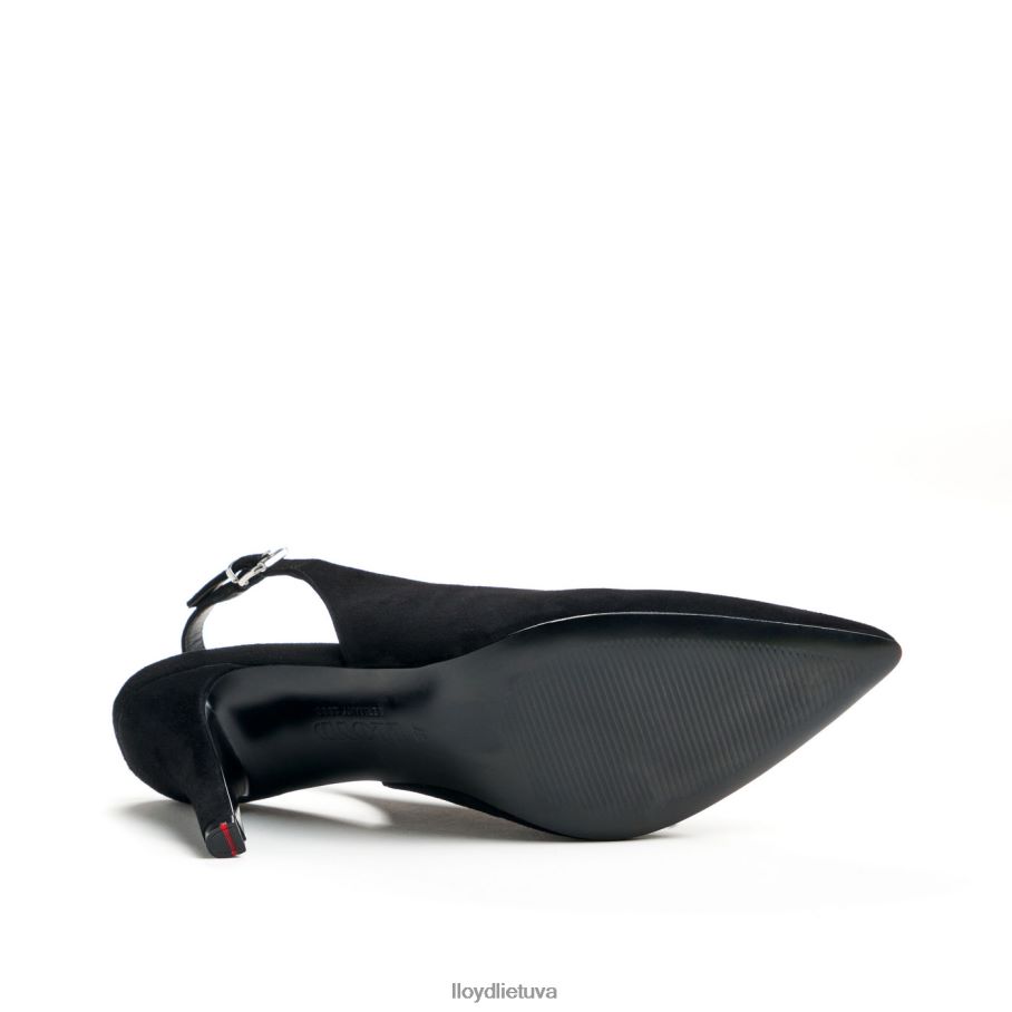 LLOYD neapdorotos odos siurbliai moterys avalynė juodas VF40PZ1012
