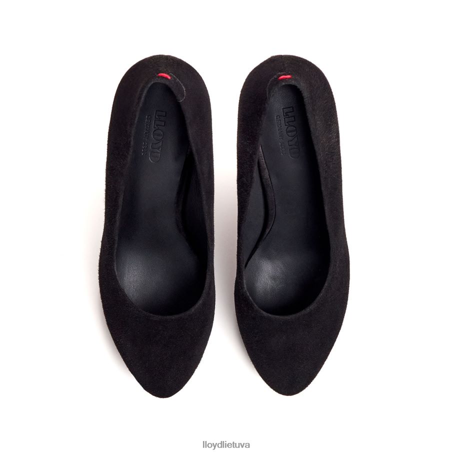 LLOYD neapdorotos odos siurbliai moterys avalynė juodas VF40PZ1016