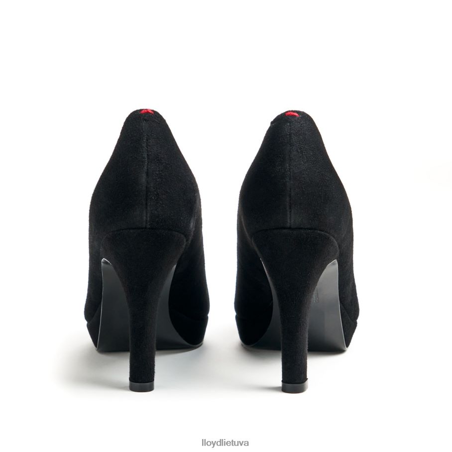 LLOYD neapdorotos odos siurbliai moterys avalynė juodas VF40PZ1016