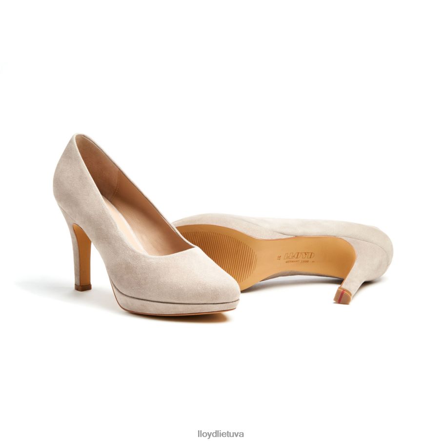 LLOYD neapdorotos odos siurbliai moterys avalynė rudas VF40PZ1017