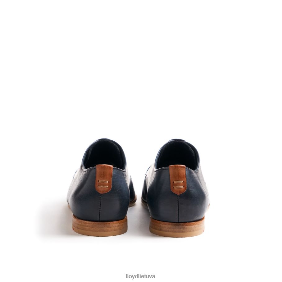 LLOYD nėriniuoti lygios odos pusbačiai moterys avalynė mėlyna VF40PZ1066