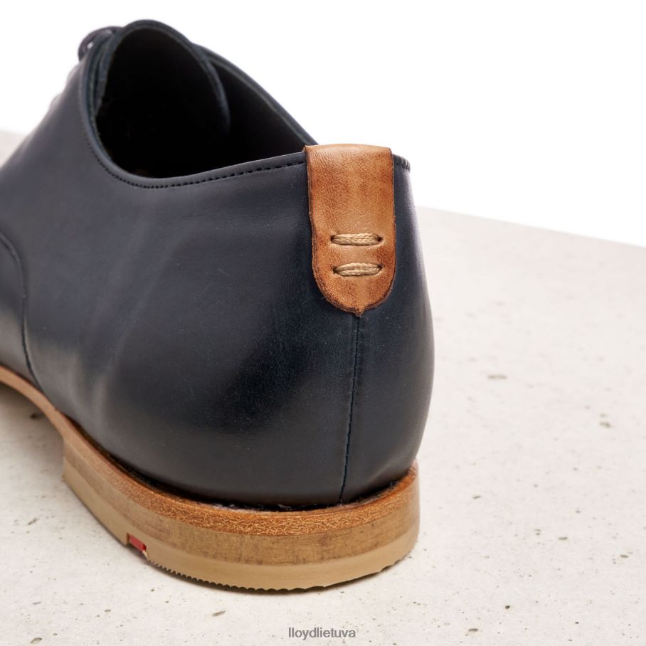 LLOYD nėriniuoti lygios odos pusbačiai moterys avalynė mėlyna VF40PZ1066