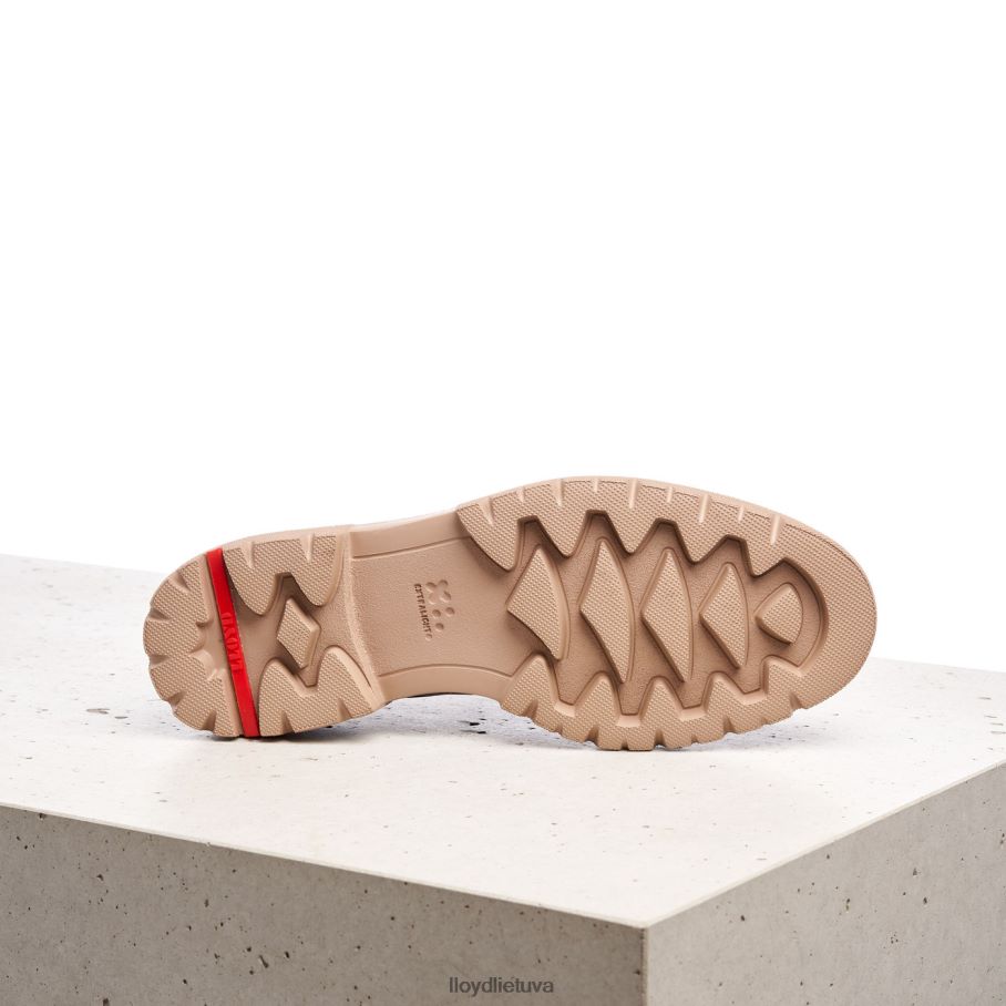 LLOYD nėriniuoti lygios odos pusbačiai moterys avalynė raudona VF40PZ1181