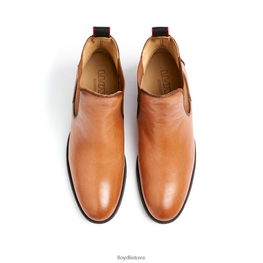 LLOYD odiniai kulkšnies batai moterys avalynė rudas VF40PZ929