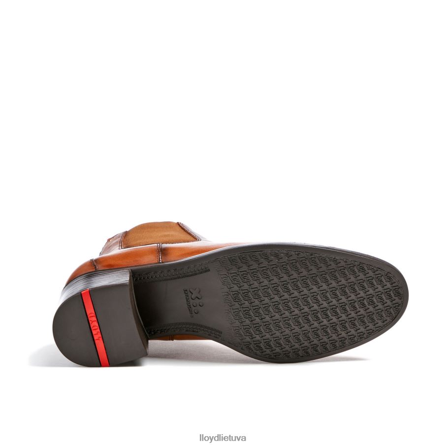 LLOYD odiniai kulkšnies batai moterys avalynė rudas VF40PZ929