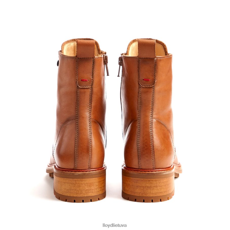 LLOYD odiniai kulkšnies batai moterys avalynė rudas VF40PZ941