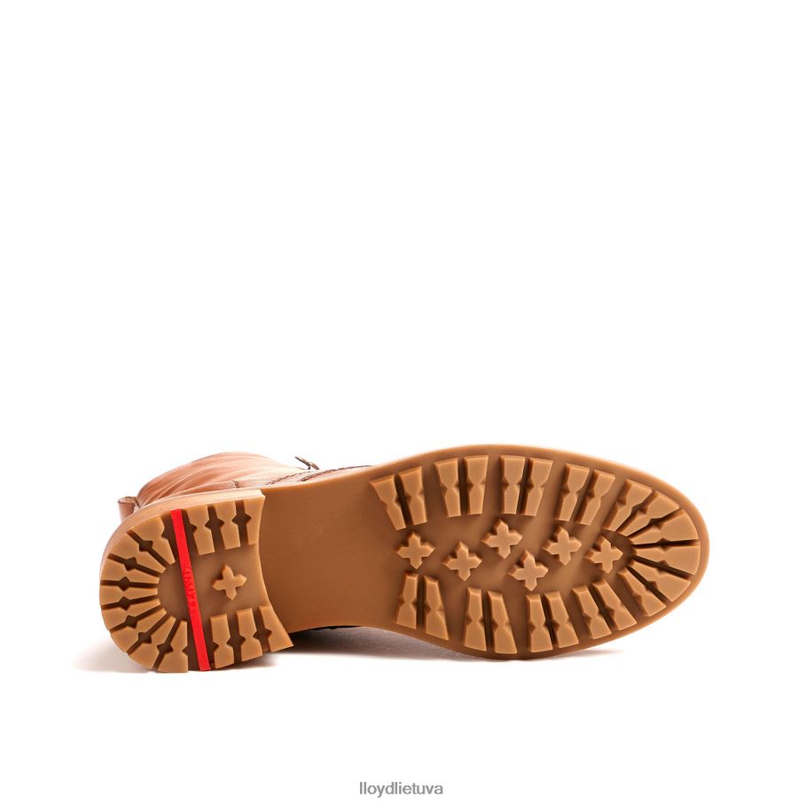 LLOYD odiniai kulkšnies batai moterys avalynė rudas VF40PZ941