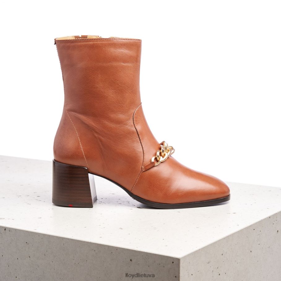 LLOYD odiniai kulkšnies batai moterys avalynė rudas VF40PZ985