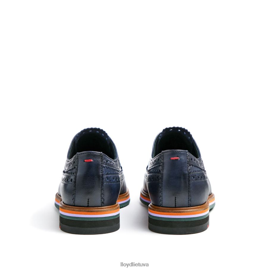 LLOYD odiniai nėriniai pusbačiai moterys avalynė mėlyna VF40PZ1033