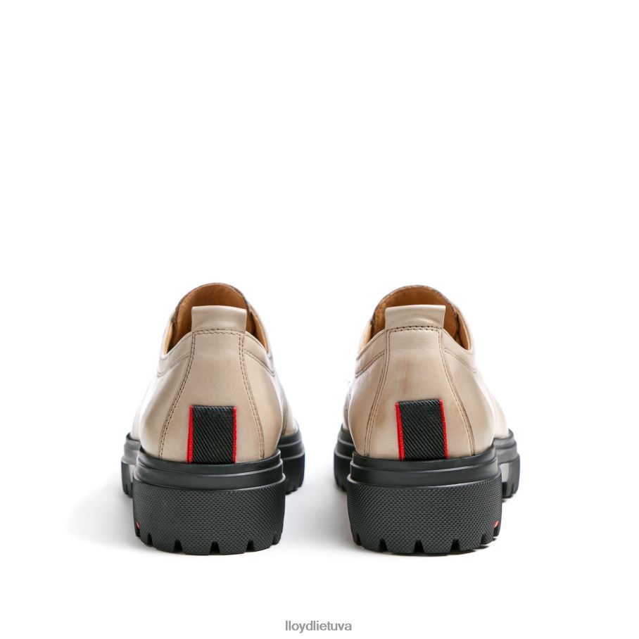 LLOYD odiniai nėriniai pusbačiai moterys avalynė smėlio spalvos VF40PZ1029