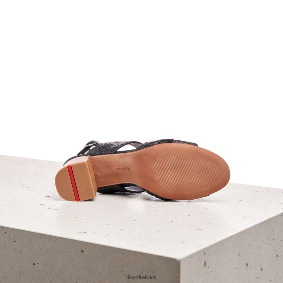 LLOYD odiniai sandalai moterys avalynė juodas VF40PZ1201