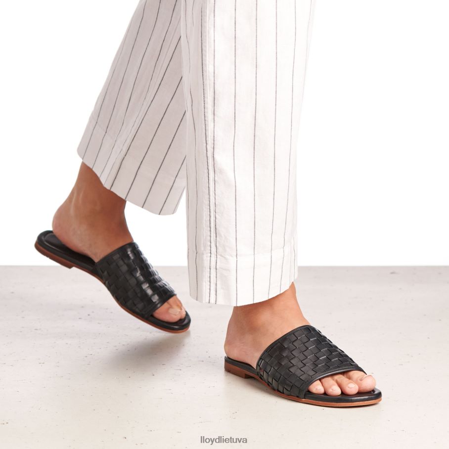 LLOYD odiniai sandalai moterys avalynė juodas VF40PZ1230