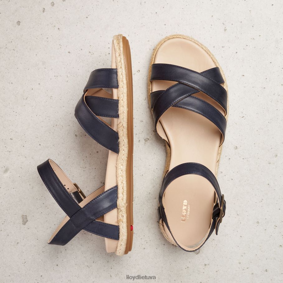 LLOYD odiniai sandalai moterys avalynė mėlyna VF40PZ1209