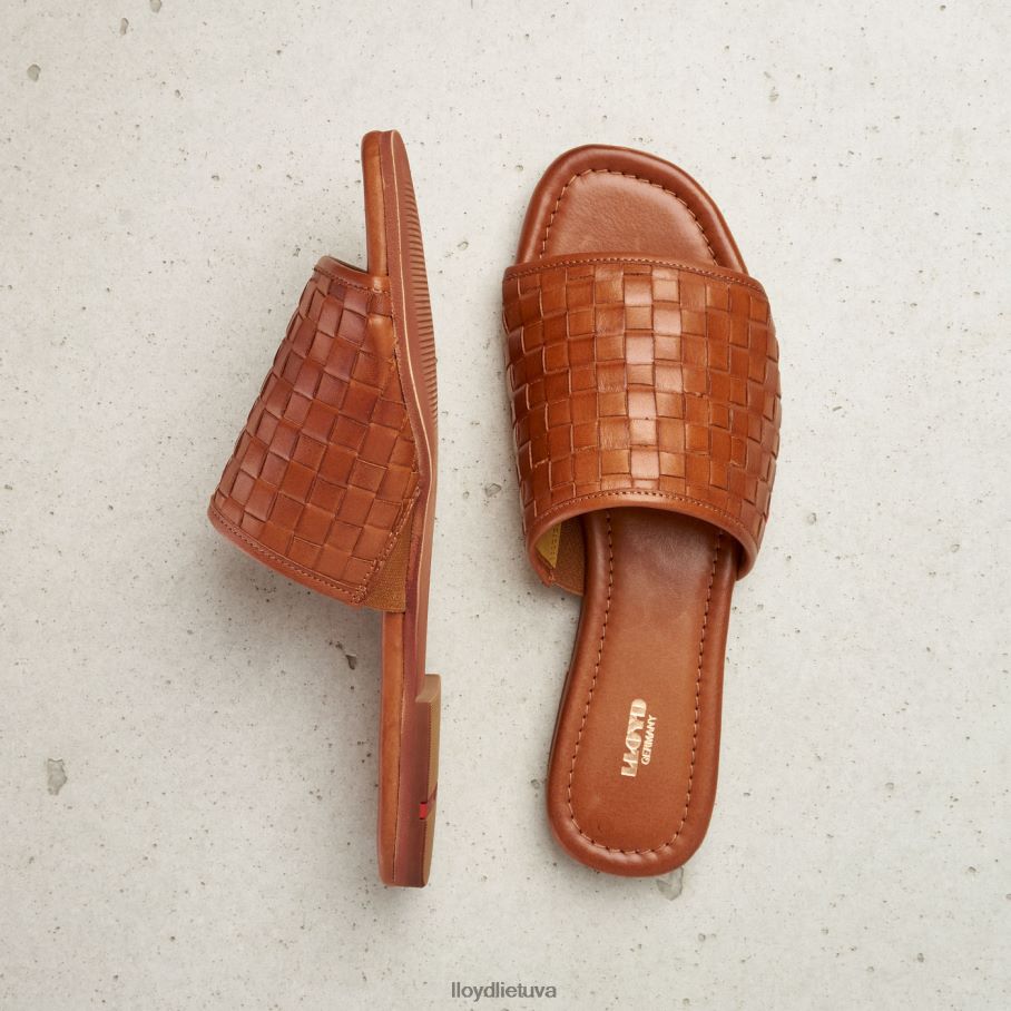 LLOYD odiniai sandalai moterys avalynė rudas VF40PZ1233