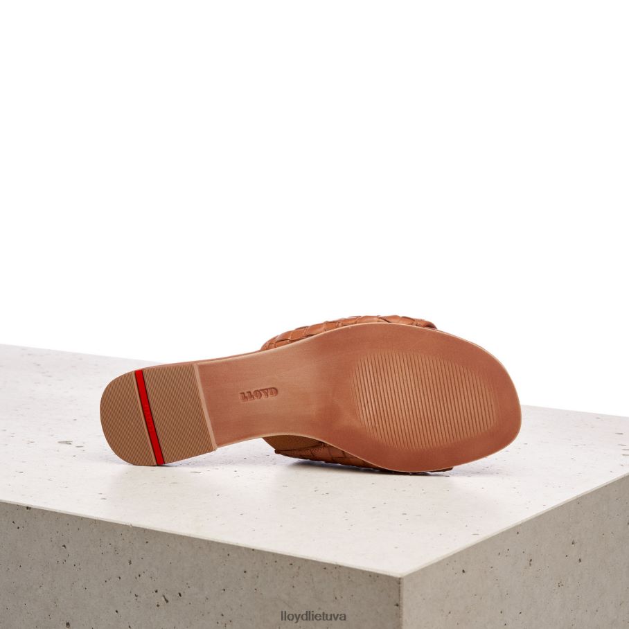 LLOYD odiniai sandalai moterys avalynė rudas VF40PZ1233