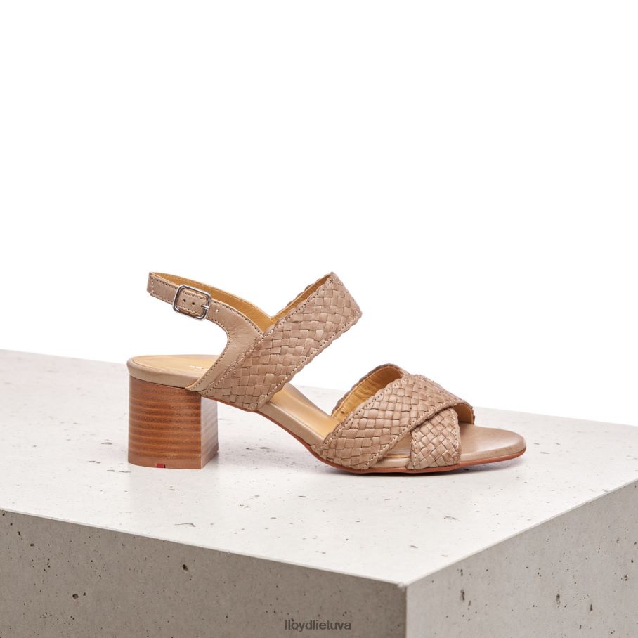 LLOYD odiniai sandalai moterys avalynė smėlio spalvos VF40PZ1217