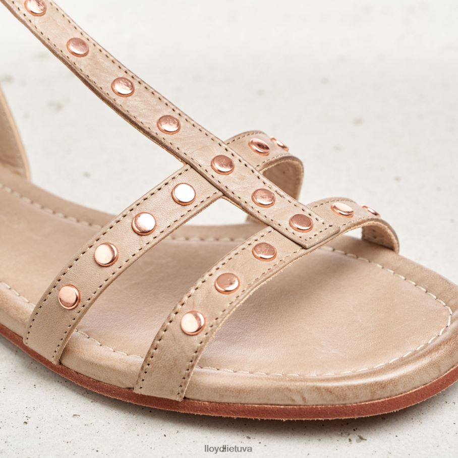 LLOYD odiniai sandalai moterys avalynė smėlio spalvos VF40PZ1238