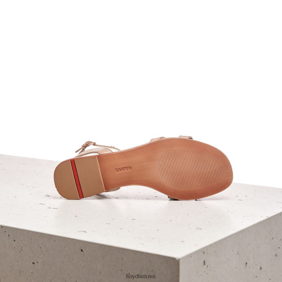 LLOYD odiniai sandalai moterys avalynė smėlio spalvos VF40PZ1238