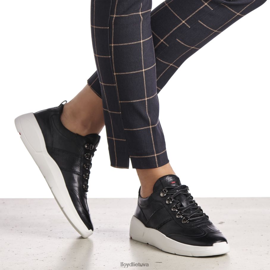 LLOYD odiniai sportbačiai moterys avalynė juodas VF40PZ834